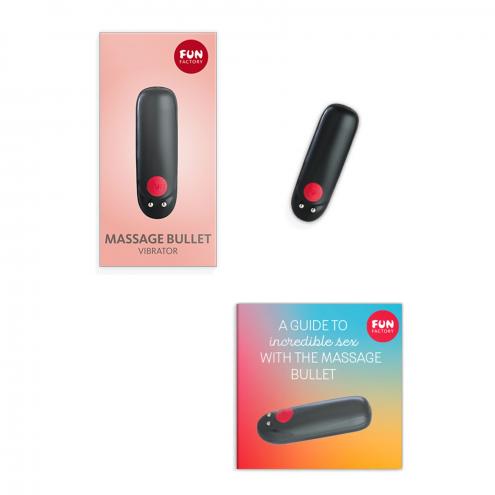 Вибропуля Fun Factory Massage BULLET, 3 скорости, 3 рисунка вибрации