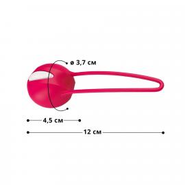 Вагинальный шарик Fun Factory SMARTBALL UNO, красный - 3