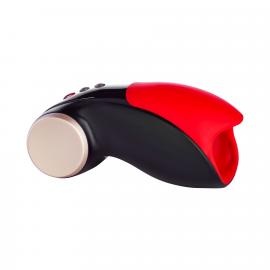 Мастурбатор для головки пеніса Fun Factory COBRA LIBRE II black/red, гра без рук - 1