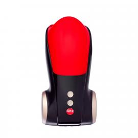 Мастурбатор для головки пеніса Fun Factory COBRA LIBRE II black/red, гра без рук - 3