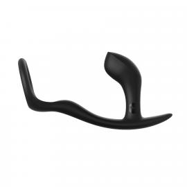 Анальная пробка с эрекционным кольцом Fun Factory BOOTIE RING slate - 6