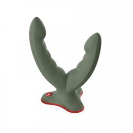 Двойной фаллоимитатор Fun Factory RYDE wild olive - 4