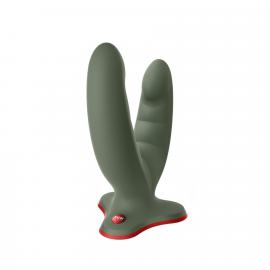 Двойной фаллоимитатор Fun Factory RYDE wild olive - 1