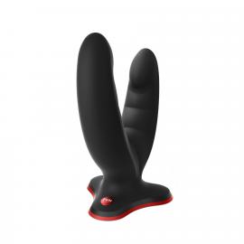 Подвійний фалоімітатор Fun Factory RYDE black - 1