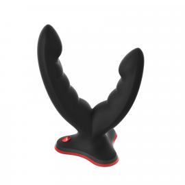 Подвійний фалоімітатор Fun Factory RYDE black - 6