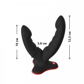 Подвійний фалоімітатор Fun Factory RYDE black - 5