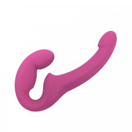 Безремневий страпон Fun Factory SHARE LITE blackberry, регульований, полегшена модель - 2
