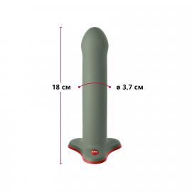 Фалоімітатор Fun Factory MAGNUM, оливковий - 5