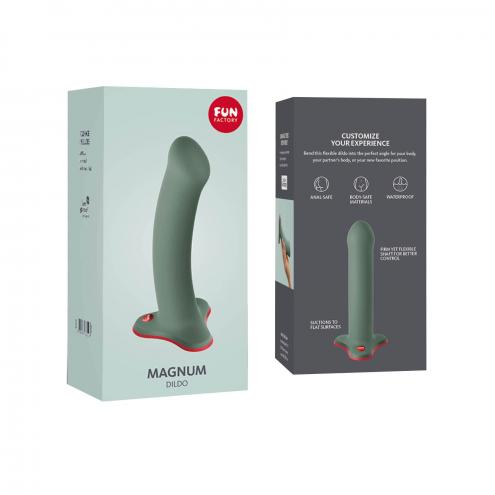 Фаллоимитатор Fun Factory MAGNUM, оливковый