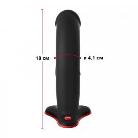 Фалоімітатор Fun Factory THE BOSS STUB, чорний, реалістична текстура - 3