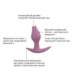 Анальна пробка Fun Factory BOOTIE FEM, у вигляді бутону, тонкий обмежувач - 4