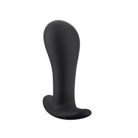 Анальная пробка Fun Factory BOOTIE M, черная, диаметр 3,3 см, тонкий ограничитель - 4