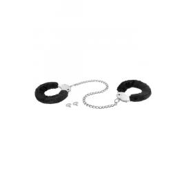 Поножи Fetish Tentation Adjustable metal and fur ankle cuffs - 2