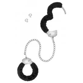 Поножи Fetish Tentation Adjustable metal and fur ankle cuffs - 4