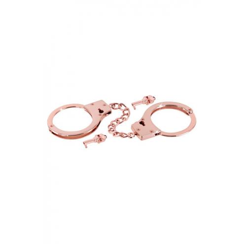 Наручники Fetish Tentation Premium Chick wrist cuffs in rose-gold metal