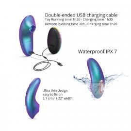 Вакуумний кліторальний стимулятор Love To Love DREAMER - IRIDESCENT TURQUOISE - 2