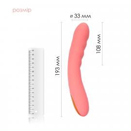 Смарт-вібратор із пульсацією Svakom Ava Neo Peach Pink - 2