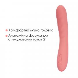 Смарт-вібратор із пульсацією Svakom Ava Neo Peach Pink - 9