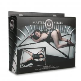 Розтяжка на ліжко Master Series Interlace Bed Restraint Set - 1