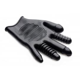 Рукавичка з різними текстурами Master Series Pleasure Poker Textured Glove - 1