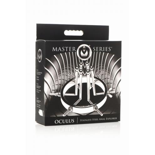 Анальный расширитель Master Series Oculus Stainless Steel Anal Explorer