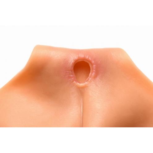 Накладна вагіна Master Series Silicone Vagina + Butt Panties - Medium