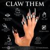 Набор колец с когтями Master Series Five-Piece Sensation Claw Rings - Silver