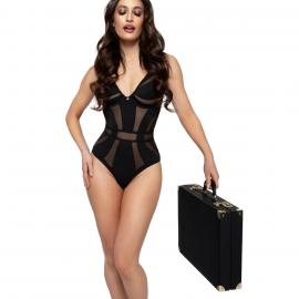 Набор для BDSM Bedroom Fantasies: Bondage Suitcase 13 Pcs - Cow Leather - 4