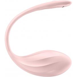 Віброяйце Satisfyer Ribbed Petal Connect App Rose - 4