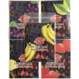 Набір латексних серветок Latex Dental Dams Assorted 100 шт - 2