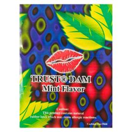 Латексна серветка Latex Dental Dams Mint 1 шт - 3