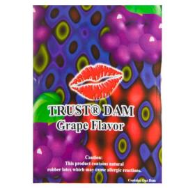 Латексна серветка Latex Dental Dams Grape 1 шт - 2