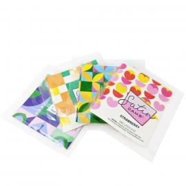 Набір серветок латексних Satin Dams Assorted 100 шт - 6