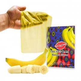 Латексна серветка Latex Dental Dams Banana 1 шт - 1