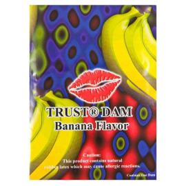 Латексна серветка Latex Dental Dams Banana 1 шт - 3