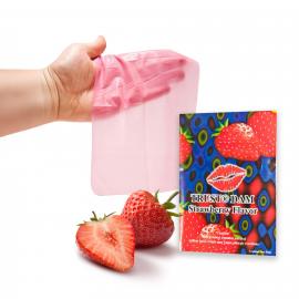 Латексна серветка Latex Dental Dams Strawberry 1 шт - 1