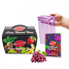 Набір латексних серветок Latex Dental Dams Grape 100 шт - 1