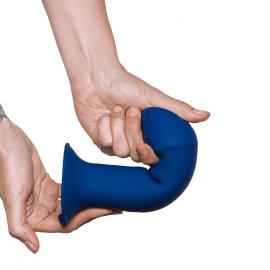 Двошаровий ділдо Adrien Lastic Hitsens 1 Blue, підходить для страпону - 2