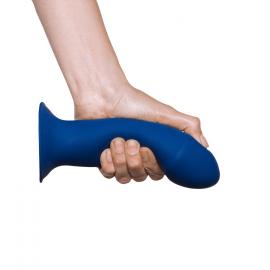 Двошаровий ділдо Adrien Lastic Hitsens 1 Blue, підходить для страпону - 5