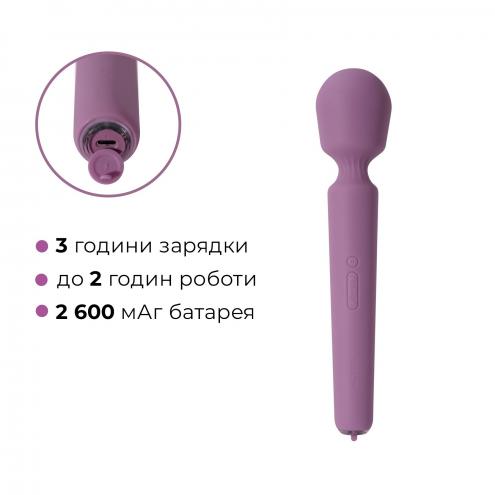 Интерактивный вибромассажер с подогревом Svakom Emma Neo 2, мощный, насадка-ушки