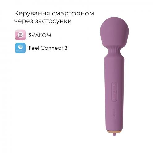 Интерактивный мини-вибромассажер Svakom Mini Emma Neo, 5+1 режим, 10 уровней интенсивности