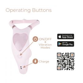 Смарт-вібратор для пар Adrien Lastic Venus + APP, подвійний - 9