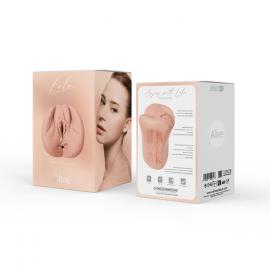 Мастурбатор-вагіна + попка Alive Lola Super Realistic Masturbator L Flesh, два канали, реалістік - 2