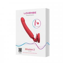 Ділдо з вібрацією Lovense Mission 2 Vibrating suction cup dildo - 3