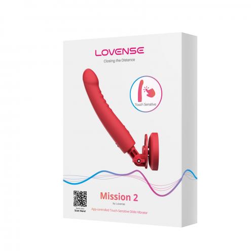 Ділдо з вібрацією Lovense Mission 2 Vibrating suction cup dildo