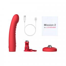 Ділдо з вібрацією Lovense Mission 2 Vibrating suction cup dildo - 6