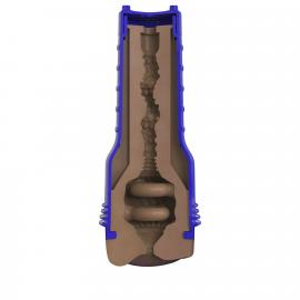 Мастурбатор-попка Fleshlight Boost Blast Female Medium Dark Flesh, плавающие кольца Turbo Tech - 4