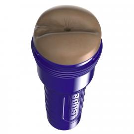 Мастурбатор-попка Fleshlight Boost Blast Female Medium Dark Flesh, плаваючі кільця Turbo Tech - 6