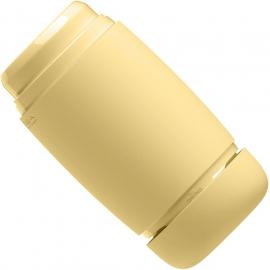 Мастурбатор TENGA PUFFY Custard Yellow, ультрамягкий материал, многоразовый, сквозной - 4