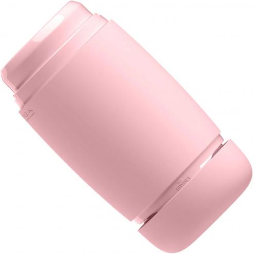 Мастурбатор TENGA PUFFY Strawberry Pink, ультрамягкий материал, многоразовый, сквозной